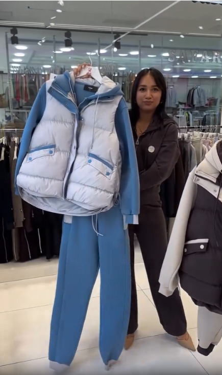 NUOVO SET AUTUNNO-INVERNO CON GIACCA SENZA MANICHE + FELPA + PANTALONI CASUAL