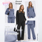 🍂LAST DAY SALE 70% OFF👍✨Women's 2026 UK Casual Crew Neck Top & Drawstring Pants Set