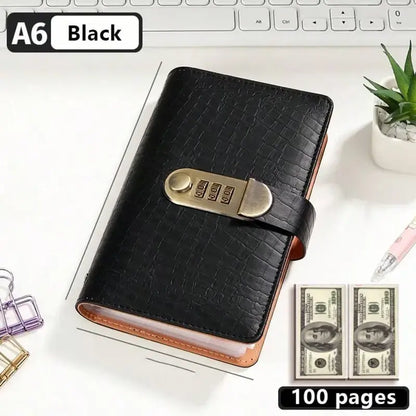 🏆💵Savings Notebook with Combination Lock📓