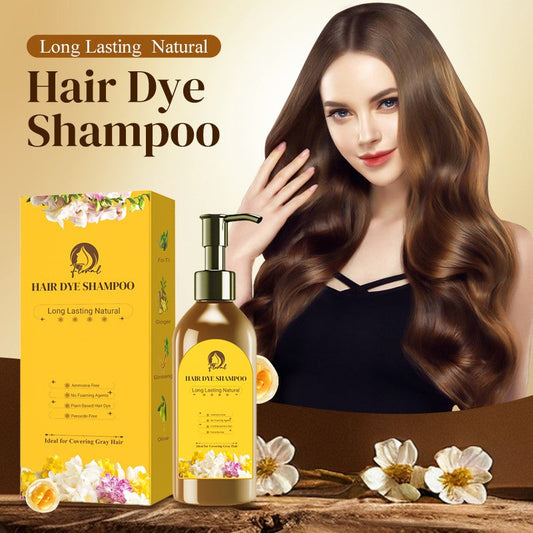 ❤️ 🔥Heißer Verkauf 50% OFF✨Lang anhaltendes natürliches Haarfärbemittel Shampoo