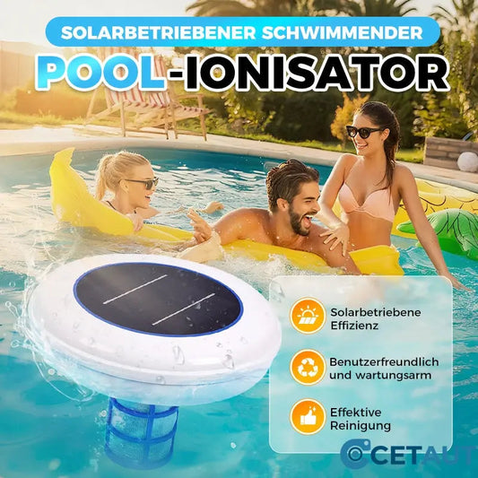 🌞Piscina cristallina – senza prodotti chimici, con energia solare! IONIZZATORE GALLEGGIANTE PER PISCINE ALIMENTATO A ENERGIA SOLARE