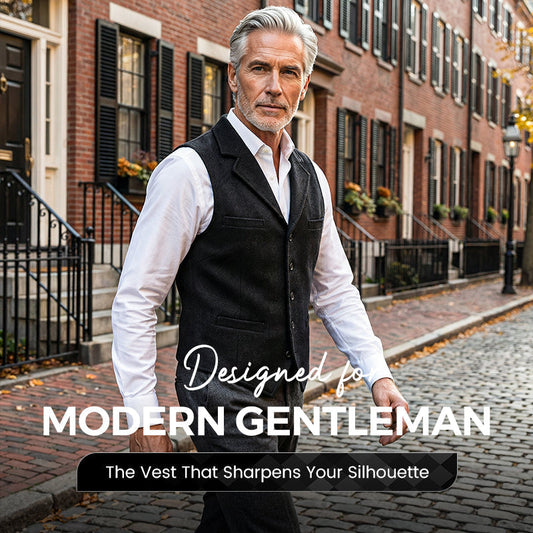 🔥Hot Sale Deals-Men's Slim Fit Casual Business Vest✨𝘉𝘶𝘺 𝘢𝘯𝘺 2 𝘢𝘯𝘥 𝘨𝘦𝘵 𝘢𝘯 𝘦𝘹𝘵𝘳𝘢 8% 𝘥𝘪𝘴𝘤𝘰𝘶𝘯𝘵