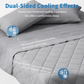 ❄️Hot Summer Sale - 50% OFF⭐Cooling Throw Blanket for Hot Sleeper💤