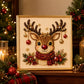 🎄Christmas Pearl Diamond Art Hanging Ornament Kit | Resistant Non-Fading Pearl Beads DIY Handmade Holiday Hanging Decor 🎅💎
