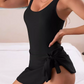 👙 73% OFF NOW!✨ Women's Tummy Control Tie Knot Swimsuit with Skirt 🌊