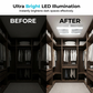 📢📢50% OFF !! ⏰ 2-in-1 LED Ceiling Fan Light – Dual Cooling, Ultra Bright, Tool-Free Install 🌀