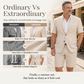 Men's Short Sleeve Suit 2-Piece Set