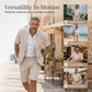 Men's Short Sleeve Suit 2-Piece Set
