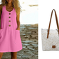 🌸Women's Solid Color U-Neck Sleeveless Cotton Linen Dress - Lightweight, Breezy & Ridiculously Comfy 💛