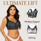 💖Buy 2 Get 1 Free (3PCS) 💥Each Only ￡9.66!！🌸Ultimate Lift Stretch Full Shape Seamless Lace Bra