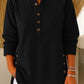 💃Women's Solid Color Crew Neck Long Sleeve Casual Loose Knit Pullover