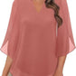 💖LAST DAY SALE 61% OFF💖V-neck chiffon shirt