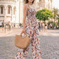 🏖️LAST DAY SALE: ONLY ￡14.99!!🌼Women’s Casual Print Sleeveless Overalls Jumpsuits