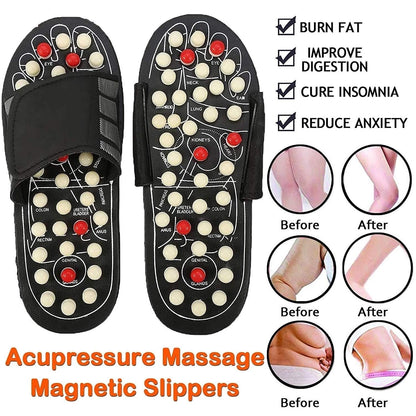 🩴67% OFF NOW! 🔥Acupressure and Magnetic Therapy Slippers 🦶🔥