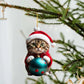 🎄10 Stück😻Katzen-Weihnachtsbaumschmuck✨Hängende Katzen-Ornamente