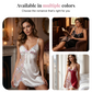 👗✨ Lace Bow Bodysuit Nightwear – Soft, Elegant & Figure-Flattering