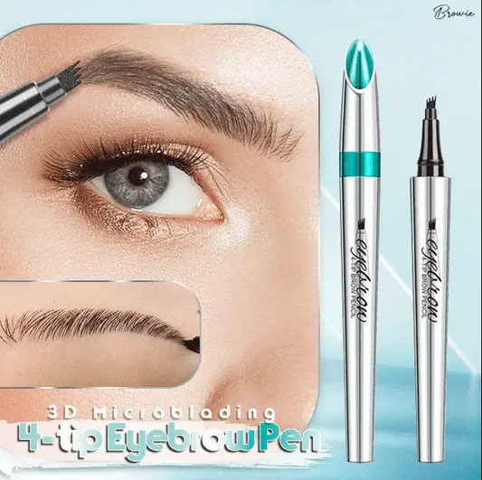 ✨ BUY 1 GET 1 FREE + 50% OFF! 🥳💞50K+ SOLD!💥🖌️3D Microblading Eyebrow Pencil – 4-prong tip creates natural hair-like strokes. Waterproof, smudge-proof 💕🎁