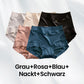 Antibakterielle, hygroskopische, geruchlose gynäkologische Slips aus Seide