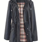 🌧️💧Ultimate Plaid Waterproof Jacket for Women🍃Unleash Style and Durability in Any Storm!