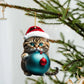 🎄10 Stück😻Katzen-Weihnachtsbaumschmuck✨Hängende Katzen-Ornamente