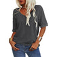 👚Women's Solid Color V-Neck T-shirt