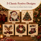 🎄Christmas Pearl Diamond Art Hanging Ornament Kit | Resistant Non-Fading Pearl Beads DIY Handmade Holiday Hanging Decor 🎅💎