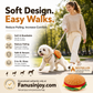 ⏳Limited-time 50% off⏰ Offer your furry friend a comfortable travel experience!🦮Cute Hamburger Pet Harness and Leash Set with Mini Backpack🍔🦮