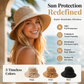 👒 LIMITED-TIME 51% OFF! ✨ Wide Brim Sun Hat with Bow – Full Coverage, Foldable, Breathable 🌞