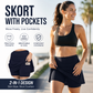 🌞Surprise Price: ￡9.99 Today!!❄️🏆Over 30,000 units sold ⌚️ Anti-Chafing Active Skort – Super soft and comfortable🔥 Perfect For Running, Tennis, Gym & Daily Wear! 🏃‍♀️🎾✨