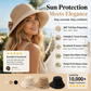 👒 LIMITED-TIME 51% OFF! ✨ Wide Brim Sun Hat with Bow – Full Coverage, Foldable, Breathable 🌞