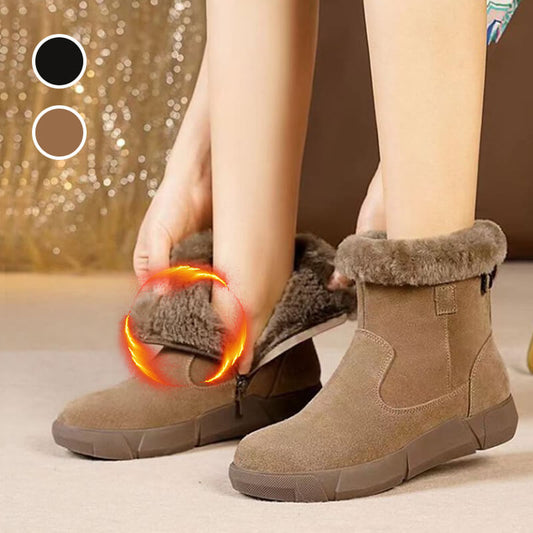 🔥Warmes Geschenk🎁 Winterliche warme Pelzstiefel für Frauen