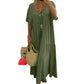 🎁2026 New Arrivals 50% OFF💥Women's Casual Long Dress – V-Neck, Loose, Flowy 🌾