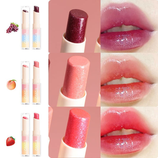 Glitzer-Lippenstift mit Farbwechsel