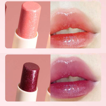 Glitzer-Lippenstift mit Farbwechsel