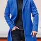 ✨Men's Single Row Buckle Solid Color Jacket