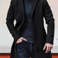 ✨Men's Single Row Buckle Solid Color Jacket