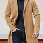 ✨Men's Single Row Buckle Solid Color Jacket