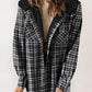 Autumn and Winter Series 44% OFF❄️Women's Winter Trendy Plaid Hooded Jacket💖