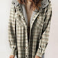 Autumn and Winter Series 44% OFF❄️Women's Winter Trendy Plaid Hooded Jacket💖