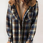 Autumn and Winter Series 44% OFF❄️Women's Winter Trendy Plaid Hooded Jacket💖