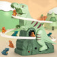 Elektrisches Dinosaurier-Rennbahnspielset