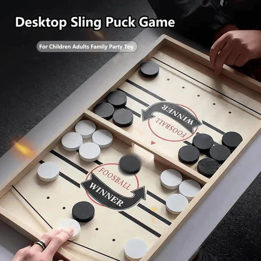 ⭐Sling Puck Hockey Spiel Zwei Spieler Brettspiel