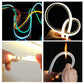Wasserdichte LED-Neonlichter mit hoher Helligkeit