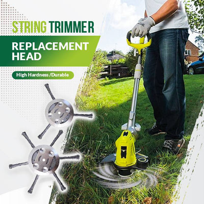 🔥Thread trimmer replacement head，Steel wire grass cutting head