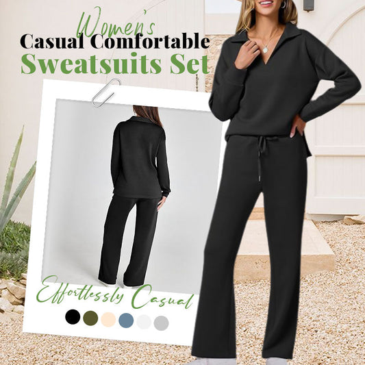 💓Limited Sale 50% Off💓Women's Casual Comfortable Sweatsuits Set✨𝘉𝘶𝘺 2 𝘢𝘯𝘥 𝘨𝘦𝘵 𝘢𝘯 𝘦𝘹𝘵𝘳𝘢 8% 𝘥𝘪𝘴𝘤𝘰𝘶𝘯𝘵