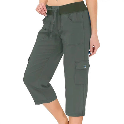 Hot Sale🔥Multi-Pocket Capri Cargo Pants