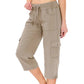 Hot Sale🔥Multi-Pocket Capri Cargo Pants