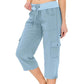 Hot Sale🔥Multi-Pocket Capri Cargo Pants