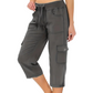 Hot Sale🔥Multi-Pocket Capri Cargo Pants