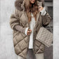 ✨Women’s Fashion Mid-length Parka 🧥 – Autumn And Winter Knit Sleeve Patchwork, Flattering Fit for Cold Days✨𝘉𝘶𝘺 𝘢𝘯𝘺 2 𝘢𝘯𝘥 𝘨𝘦𝘵 𝘢𝘯 𝘦𝘹𝘵𝘳𝘢 8% 𝘥𝘪𝘴𝘤𝘰𝘶𝘯𝘵